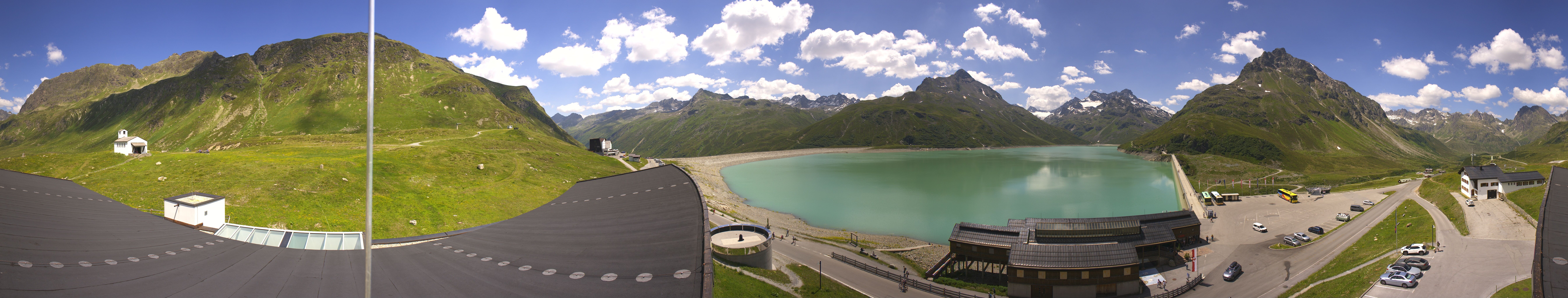 Archiv Foto Webcam Bielerhöhe: Silvretta Stausee