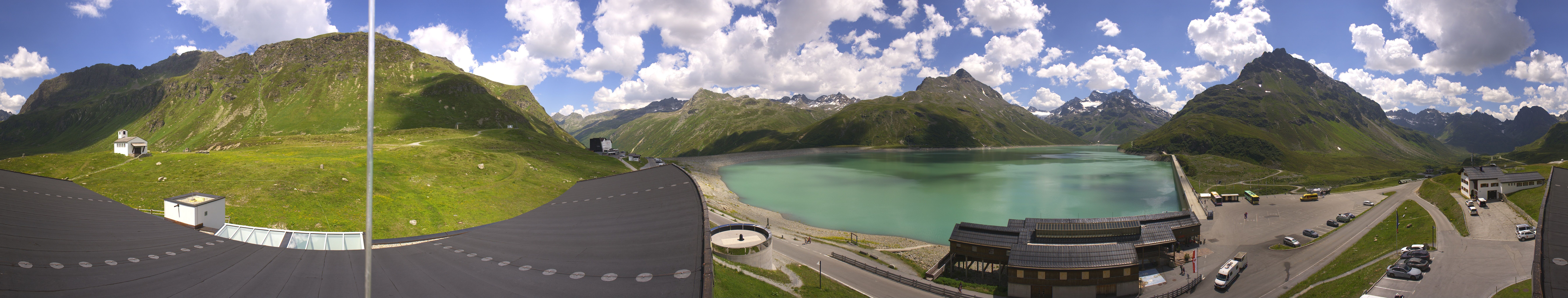 Archiv Foto Webcam Bielerhöhe: Silvretta Stausee