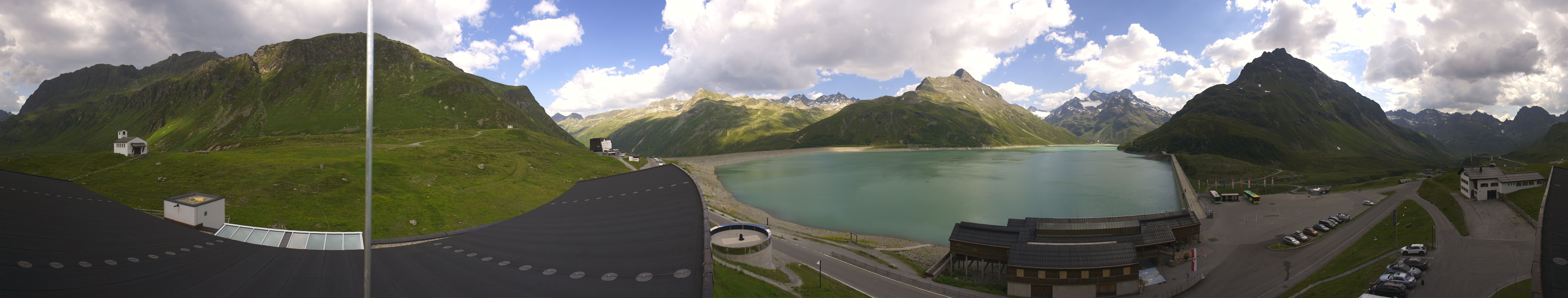 Archiv Foto Webcam Bielerhöhe: Silvretta Stausee