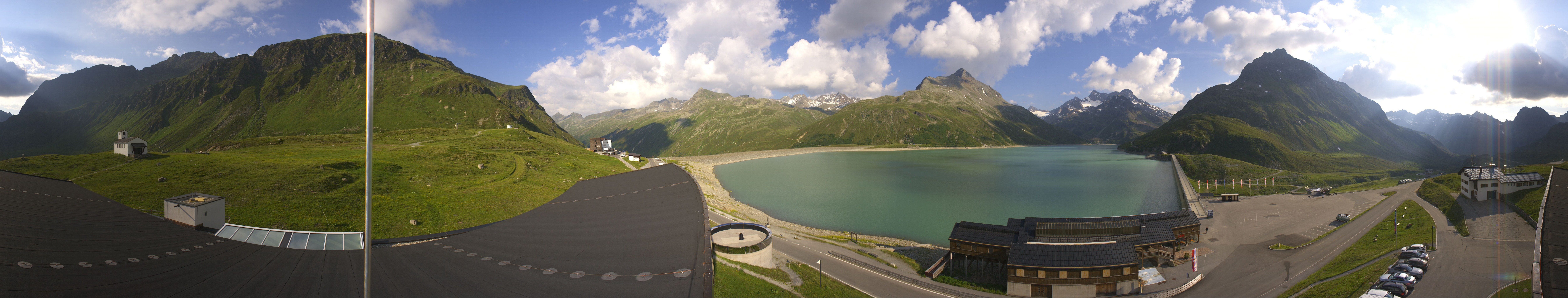 Archiv Foto Webcam Bielerhöhe: Silvretta Stausee