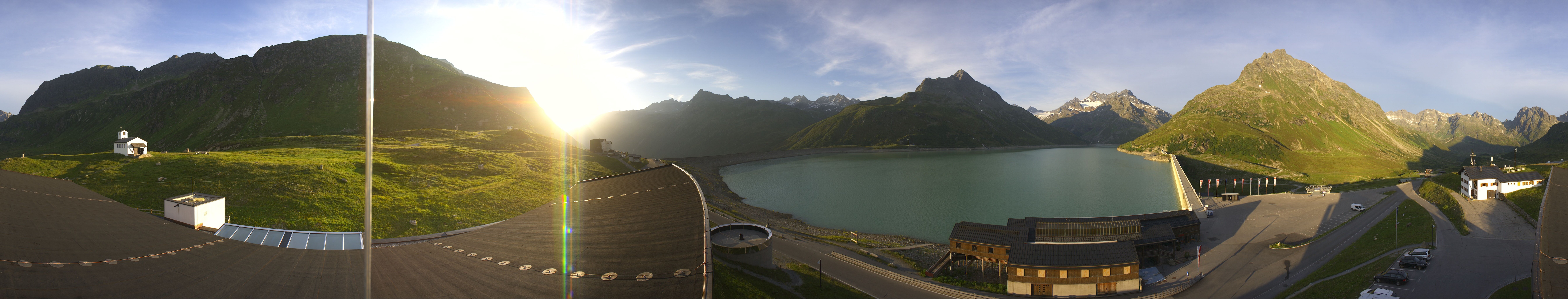 Archiv Foto Webcam Bielerhöhe: Silvretta Stausee