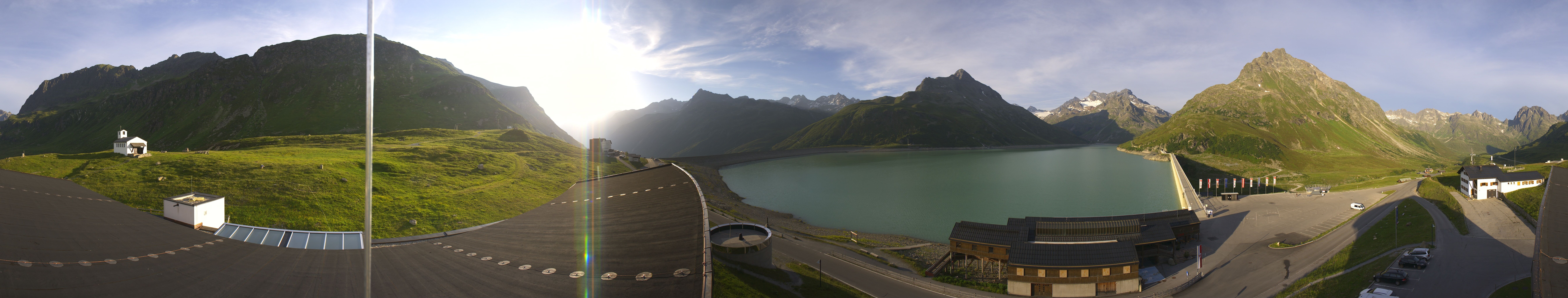Archiv Foto Webcam Bielerhöhe: Silvretta Stausee