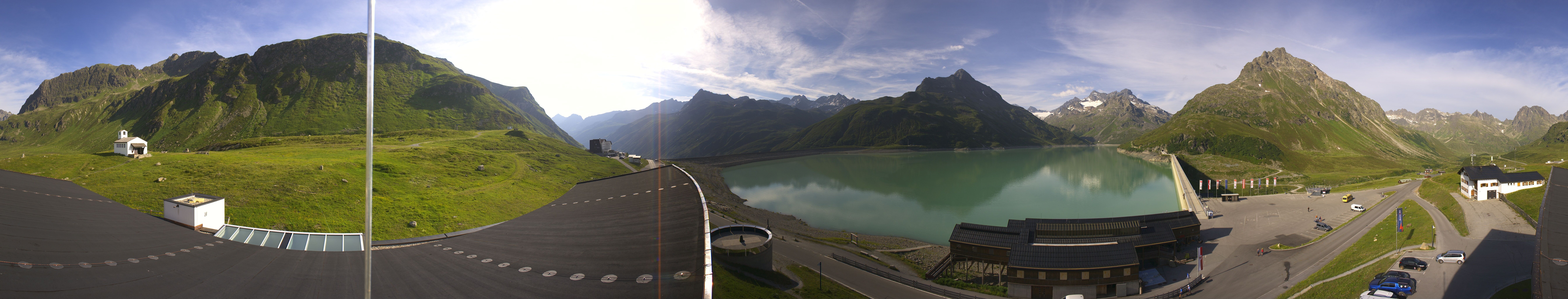 Archiv Foto Webcam Bielerhöhe: Silvretta Stausee