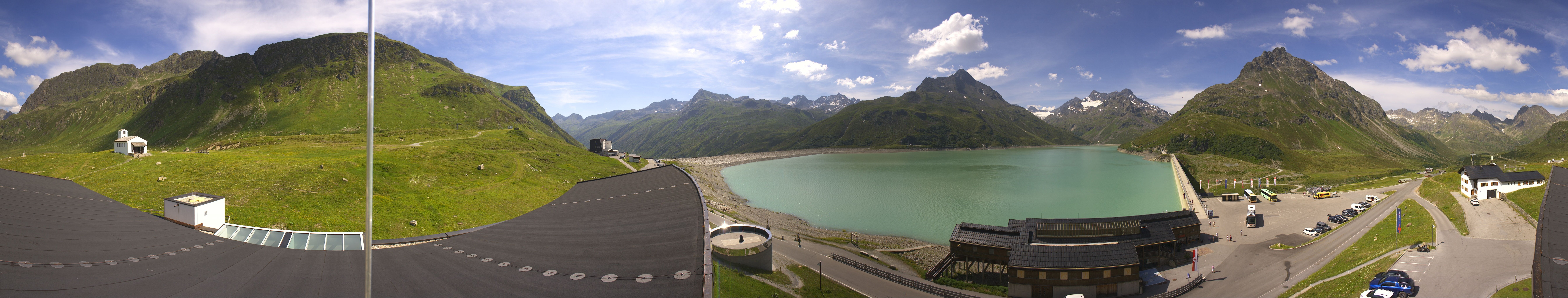 Archiv Foto Webcam Bielerhöhe: Silvretta Stausee