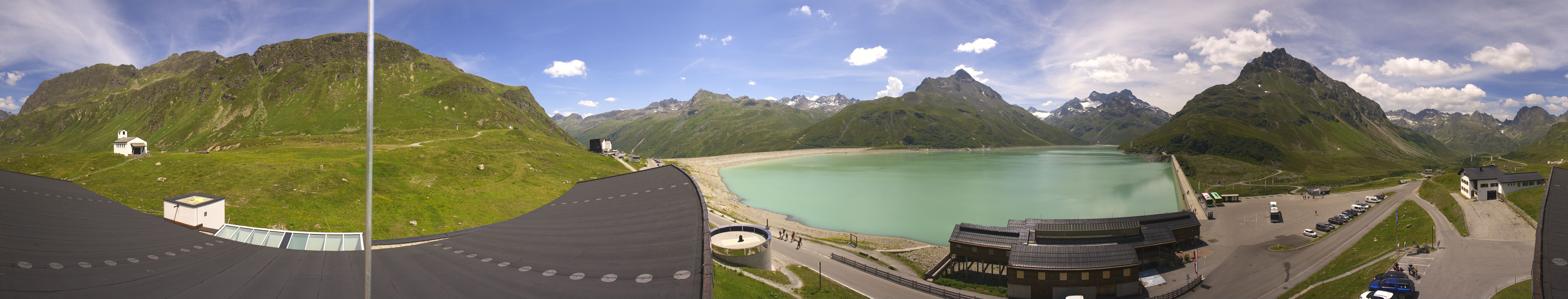 Archiv Foto Webcam Bielerhöhe: Silvretta Stausee