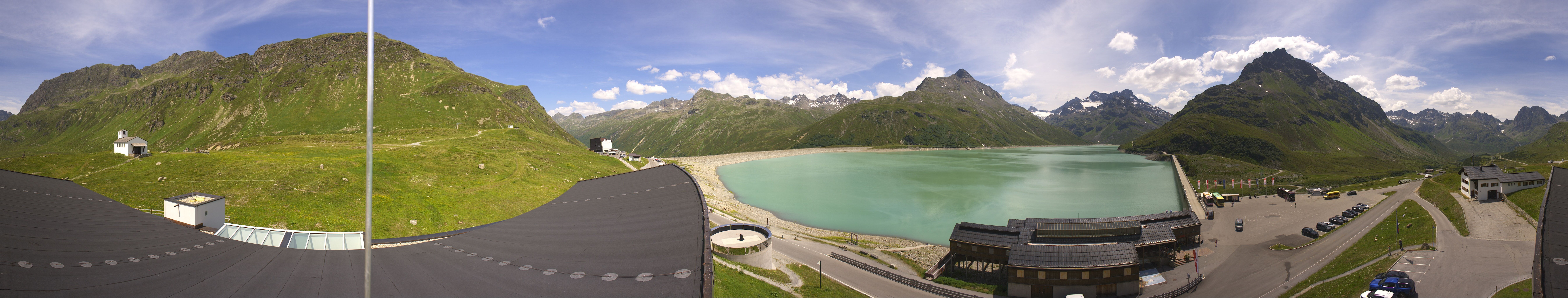 Archiv Foto Webcam Bielerhöhe: Silvretta Stausee