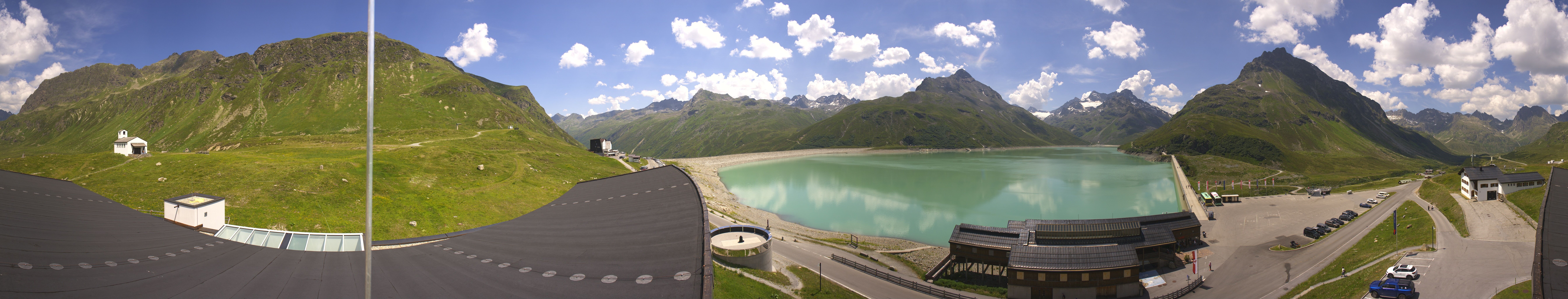 Archived image Webcam Silvretta barrier lake