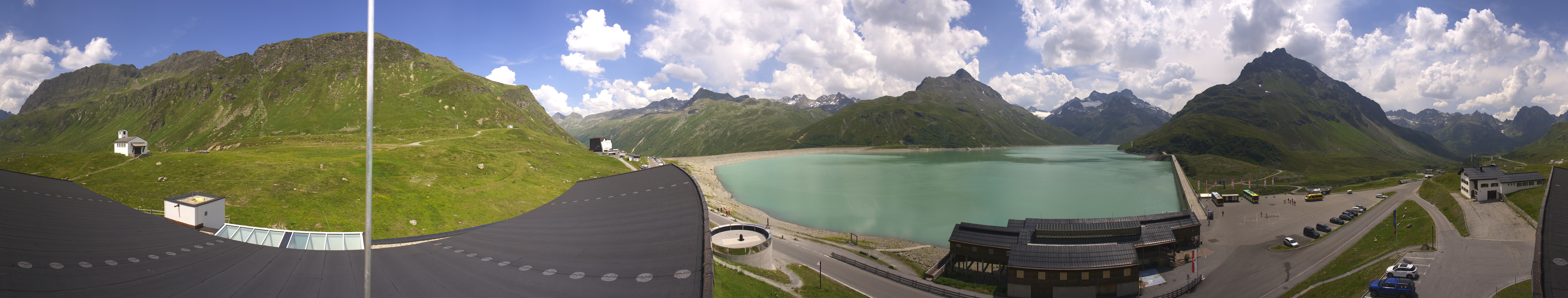 Archiv Foto Webcam Bielerhöhe: Silvretta Stausee