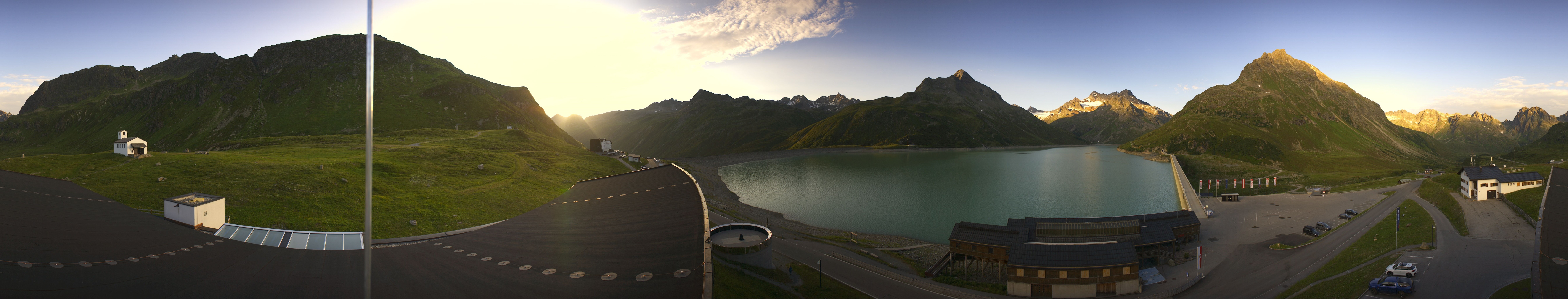 Archiv Foto Webcam Bielerhöhe: Silvretta Stausee