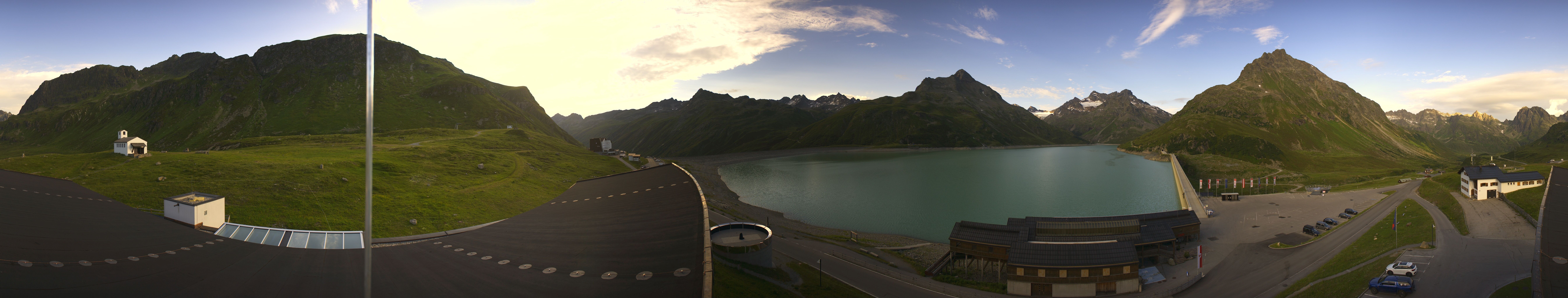 Archiv Foto Webcam Bielerhöhe: Silvretta Stausee