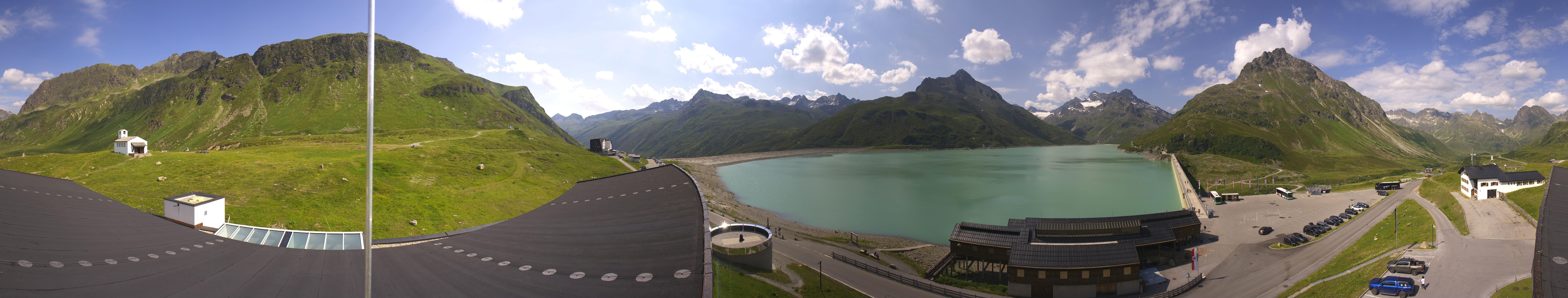 Archiv Foto Webcam Bielerhöhe: Silvretta Stausee