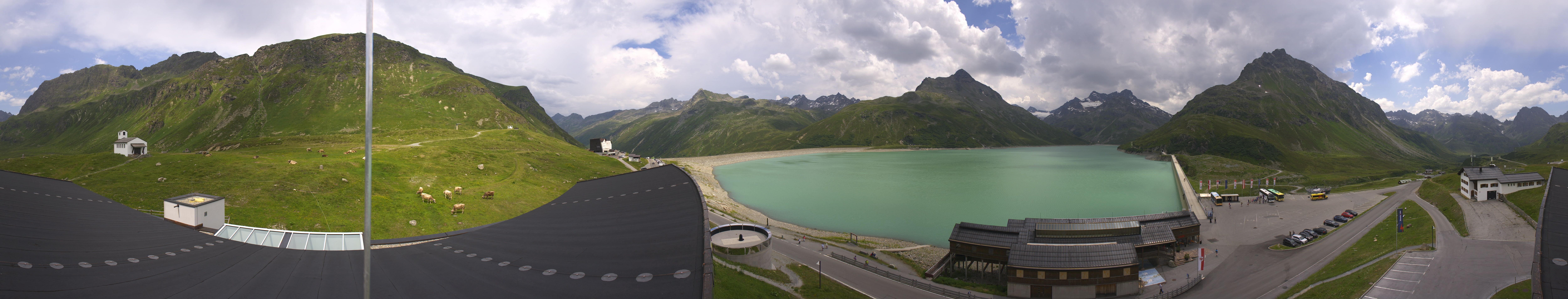 Archiv Foto Webcam Bielerhöhe: Silvretta Stausee