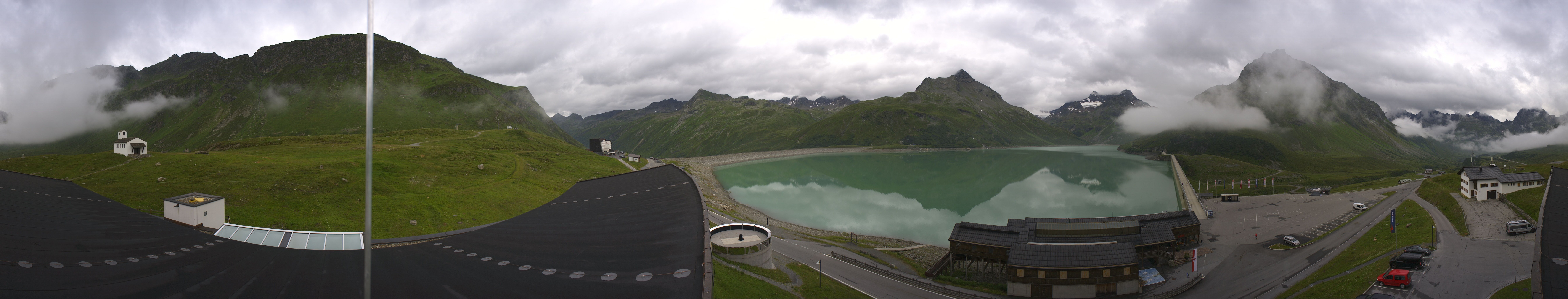 Archiv Foto Webcam Bielerhöhe: Silvretta Stausee