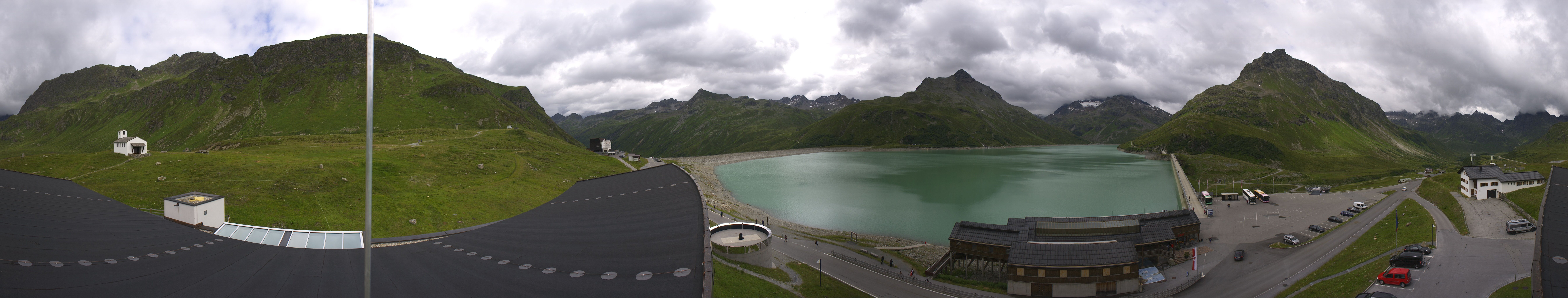 Archiv Foto Webcam Bielerhöhe: Silvretta Stausee