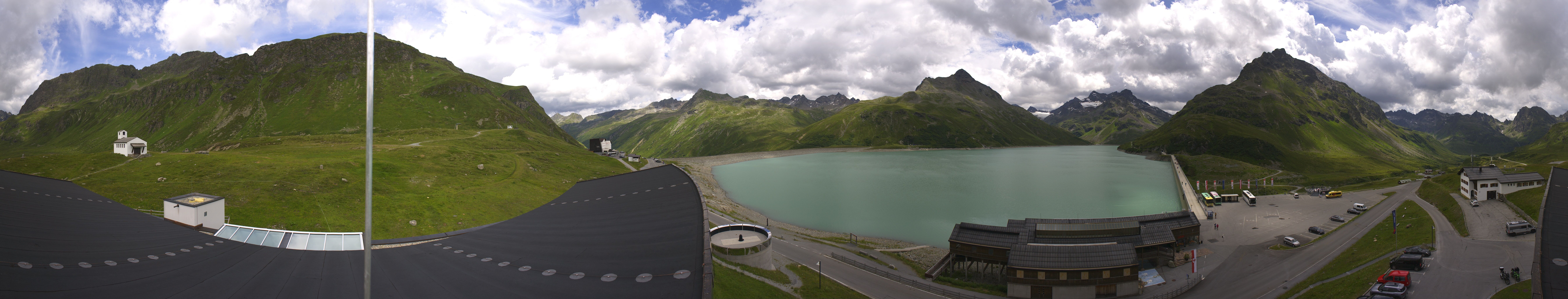 Archiv Foto Webcam Bielerhöhe: Silvretta Stausee