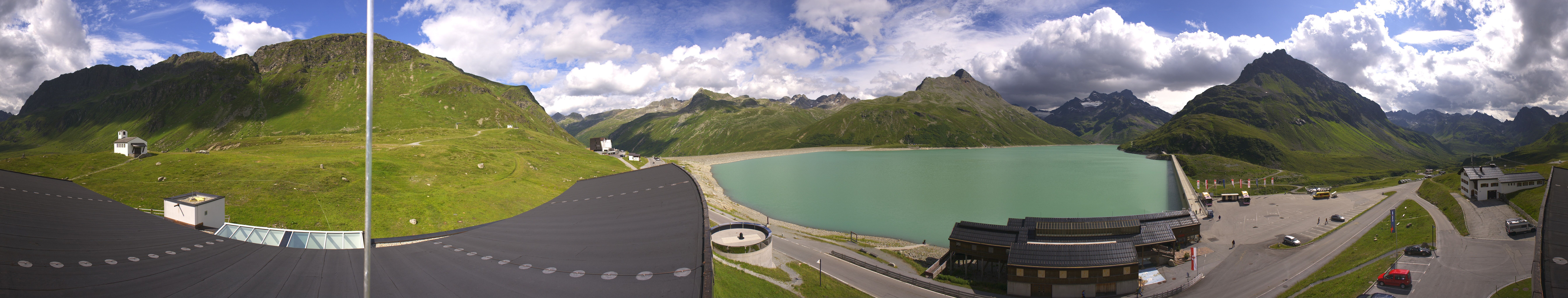 Archiv Foto Webcam Bielerhöhe: Silvretta Stausee