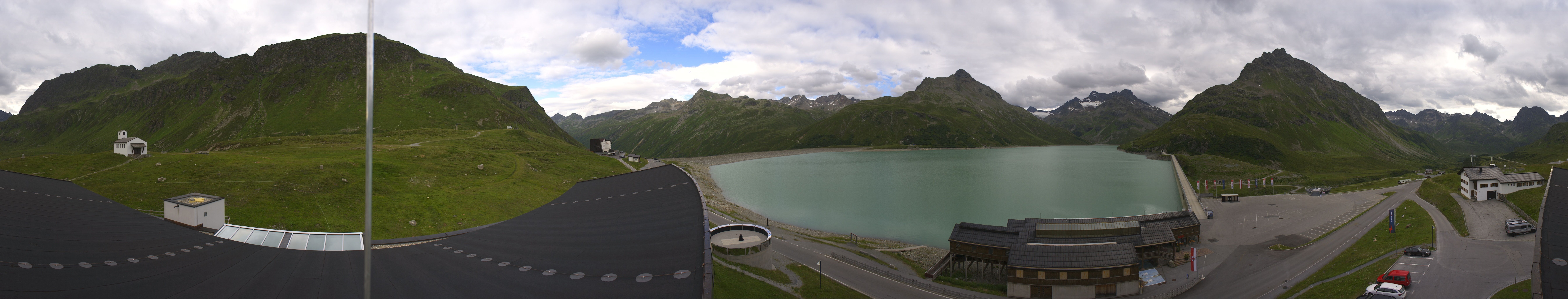 Archiv Foto Webcam Bielerhöhe: Silvretta Stausee