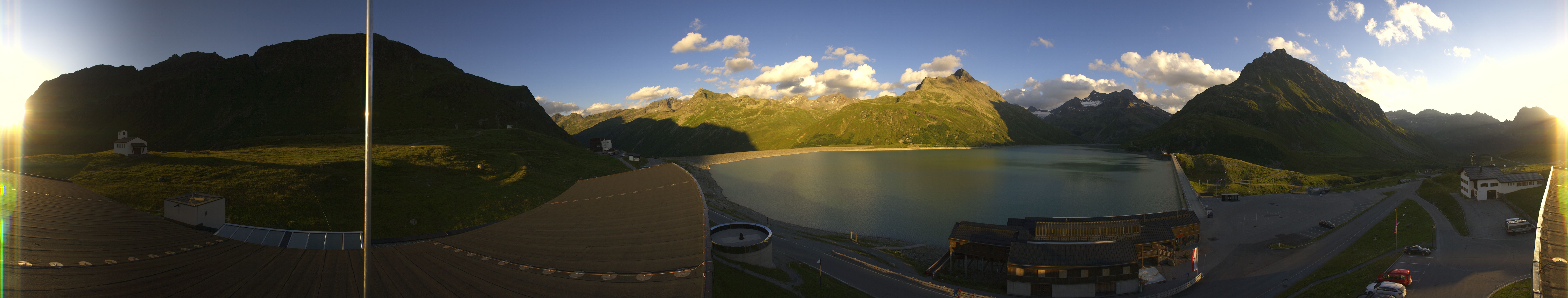 Archiv Foto Webcam Bielerhöhe: Silvretta Stausee