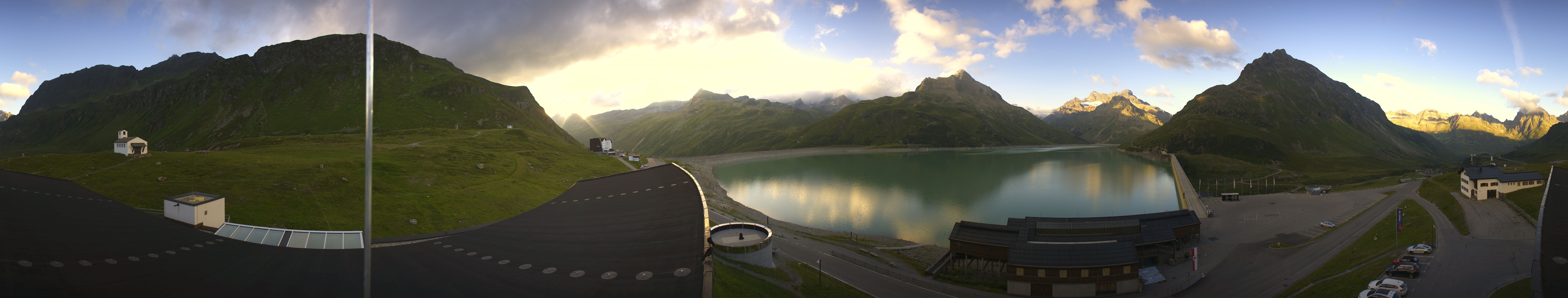 Archiv Foto Webcam Bielerhöhe: Silvretta Stausee