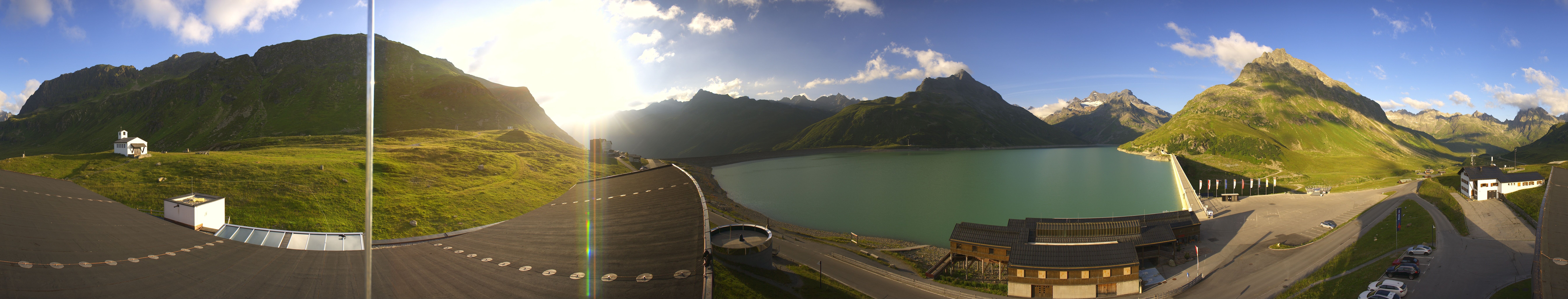Archiv Foto Webcam Bielerhöhe: Silvretta Stausee
