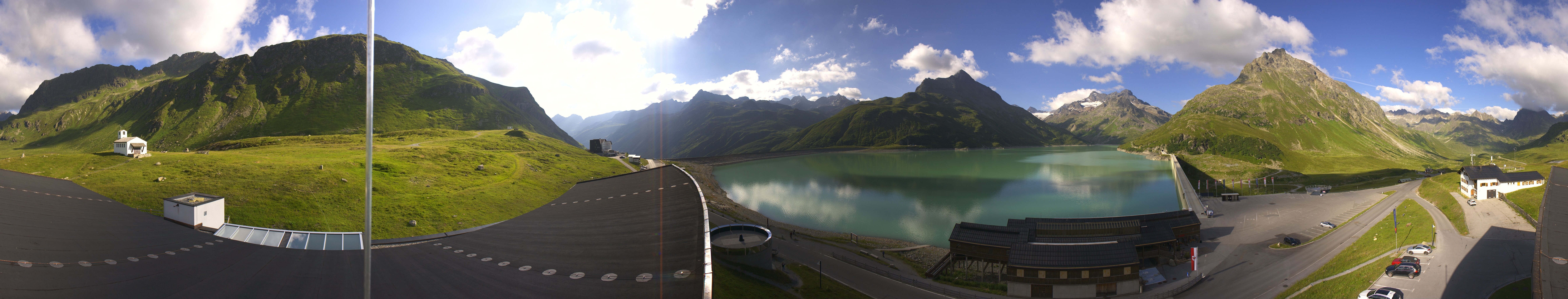 Archiv Foto Webcam Bielerhöhe: Silvretta Stausee