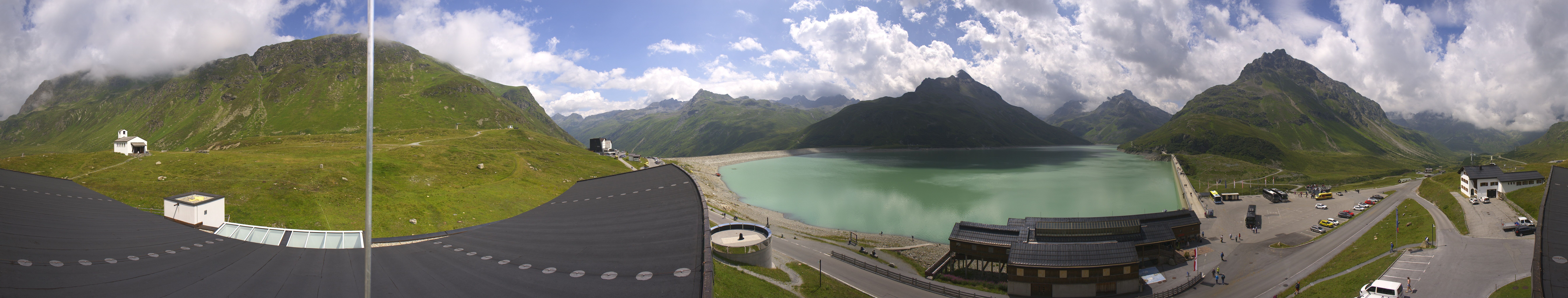 Archived image Webcam Silvretta barrier lake
