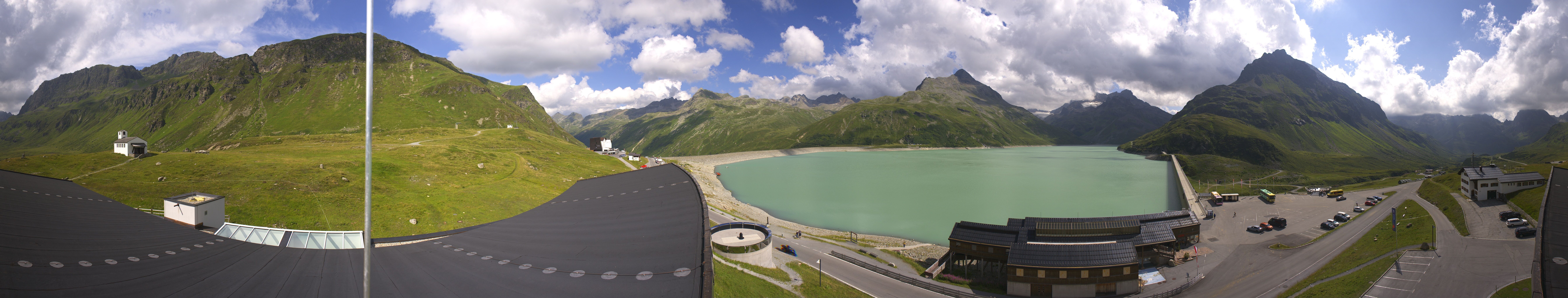 Archived image Webcam Silvretta barrier lake
