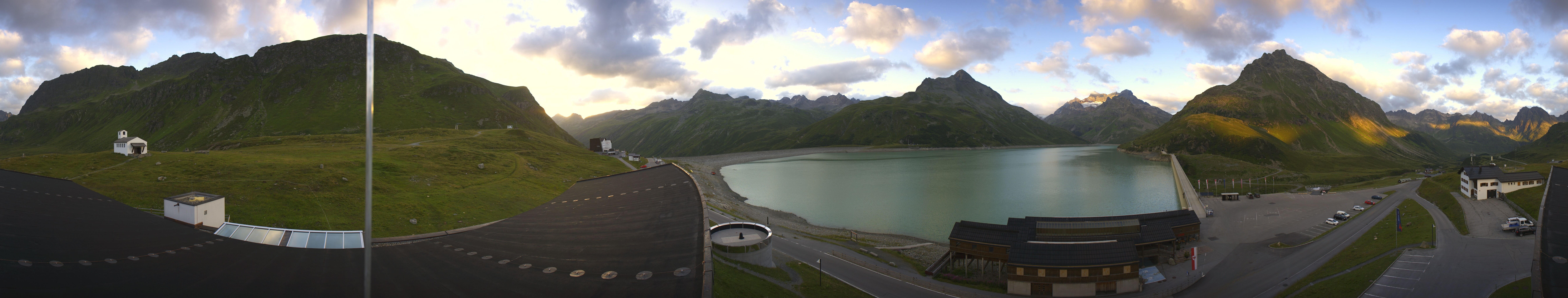 Archiv Foto Webcam Bielerhöhe: Silvretta Stausee