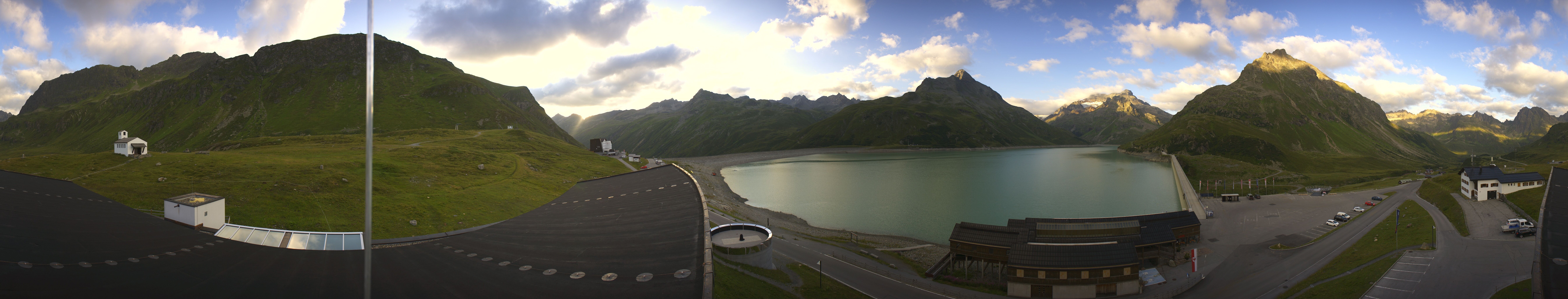 Archiv Foto Webcam Bielerhöhe: Silvretta Stausee