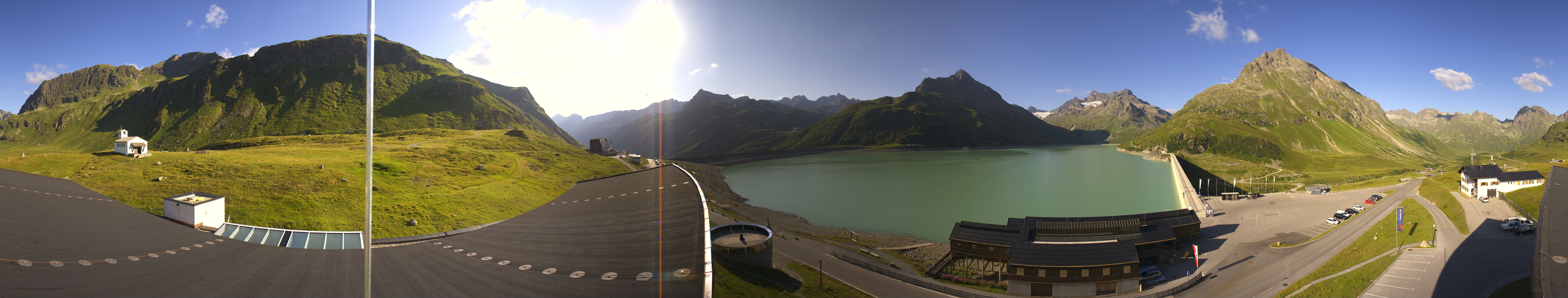 Archiv Foto Webcam Bielerhöhe: Silvretta Stausee