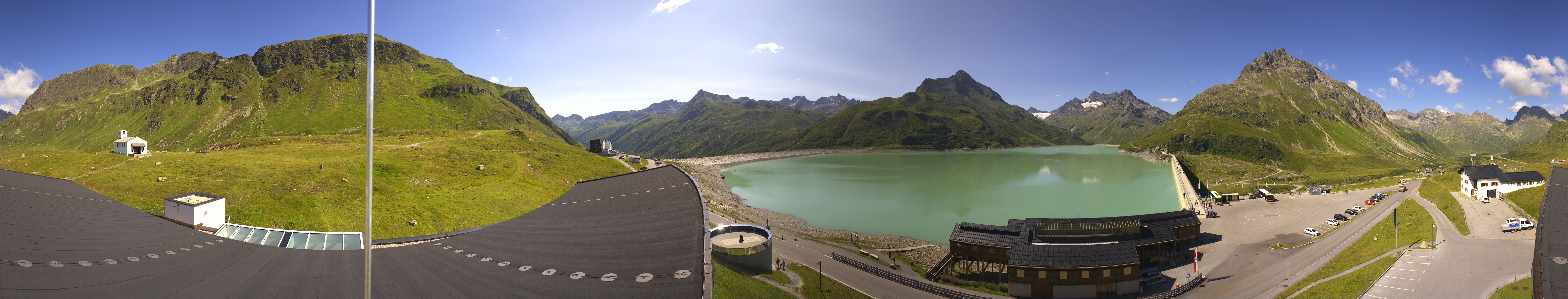Archiv Foto Webcam Bielerhöhe: Silvretta Stausee