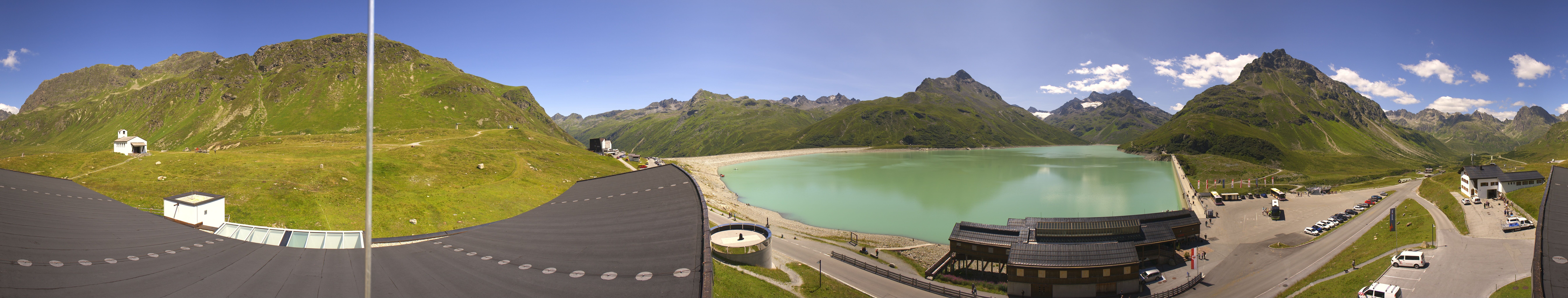 Archiv Foto Webcam Bielerhöhe: Silvretta Stausee
