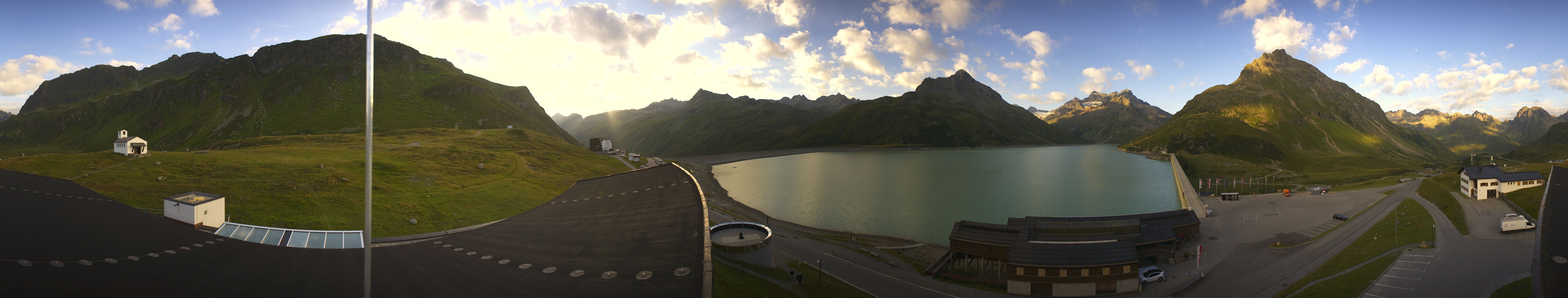 Archiv Foto Webcam Bielerhöhe: Silvretta Stausee
