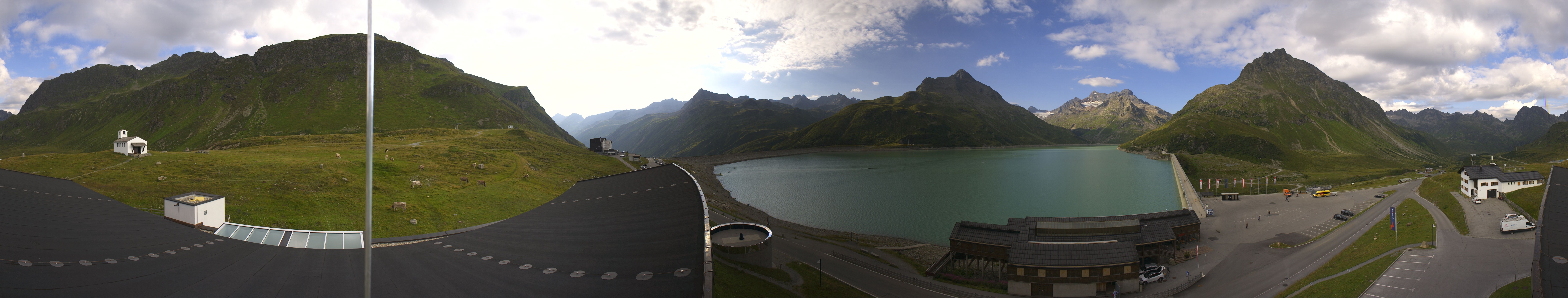 Archiv Foto Webcam Bielerhöhe: Silvretta Stausee