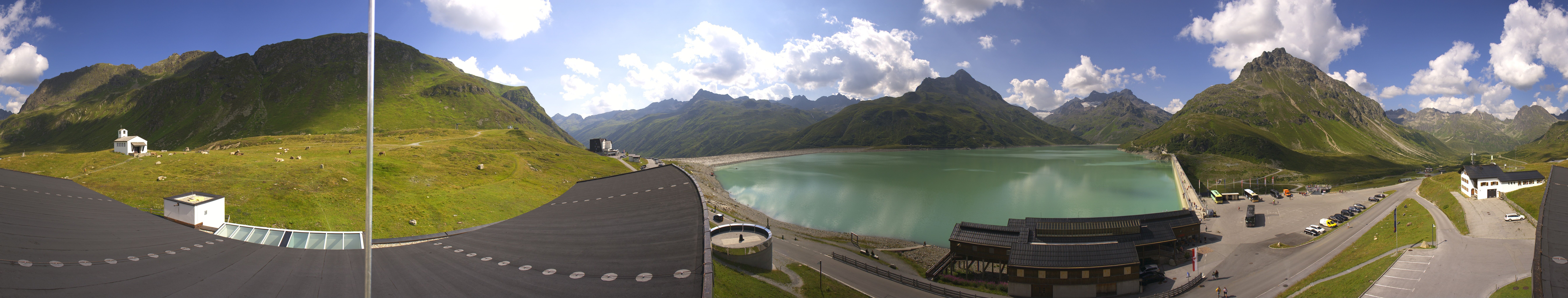Archiv Foto Webcam Bielerhöhe: Silvretta Stausee