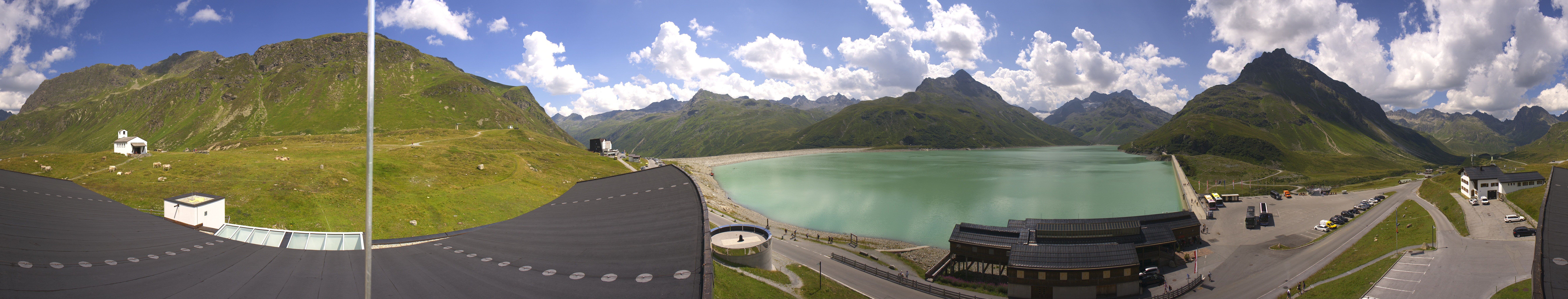 Archiv Foto Webcam Bielerhöhe: Silvretta Stausee