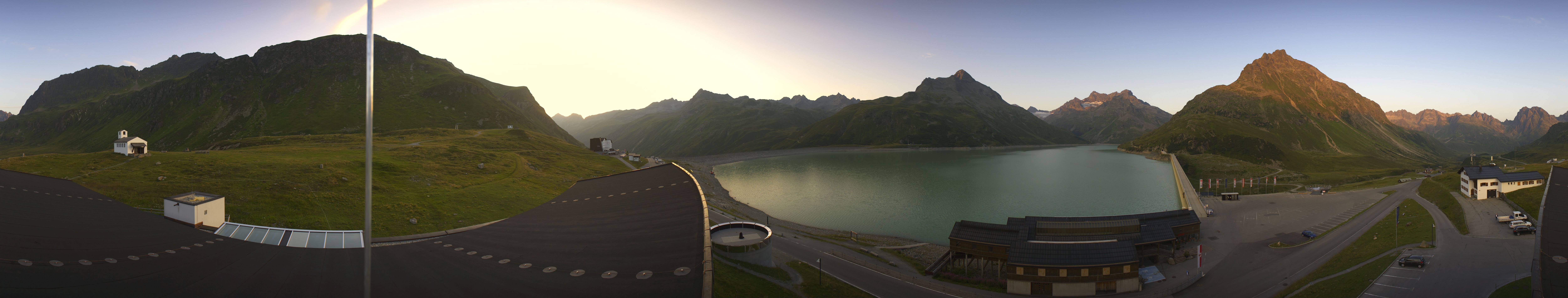 Archiv Foto Webcam Bielerhöhe: Silvretta Stausee