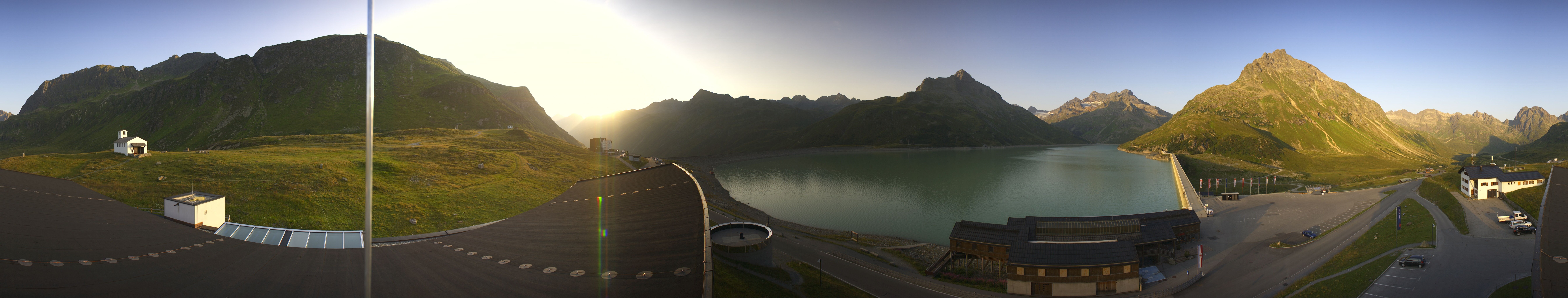 Archiv Foto Webcam Bielerhöhe: Silvretta Stausee