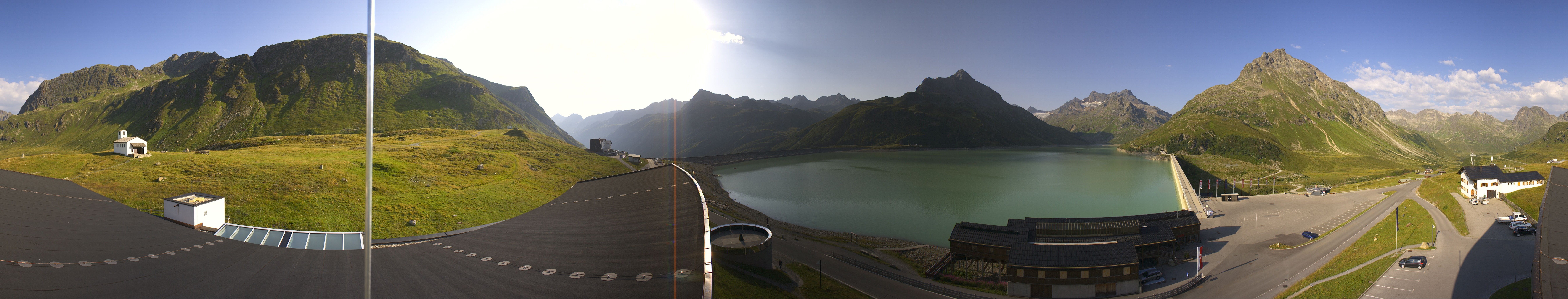 Archiv Foto Webcam Bielerhöhe: Silvretta Stausee