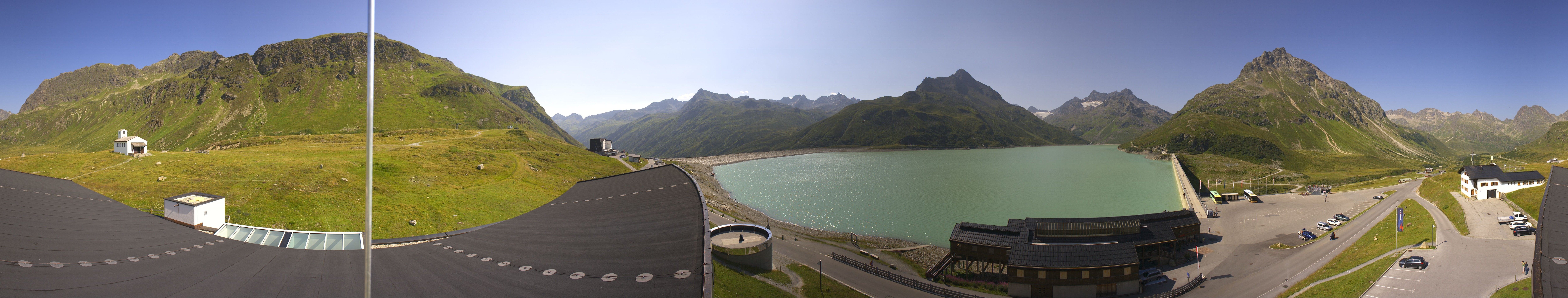 Archiv Foto Webcam Bielerhöhe: Silvretta Stausee