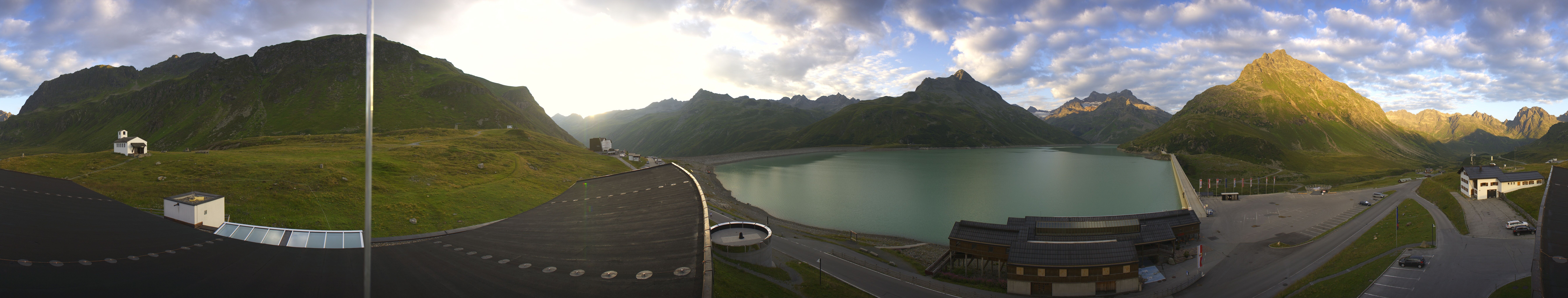 Archiv Foto Webcam Bielerhöhe: Silvretta Stausee