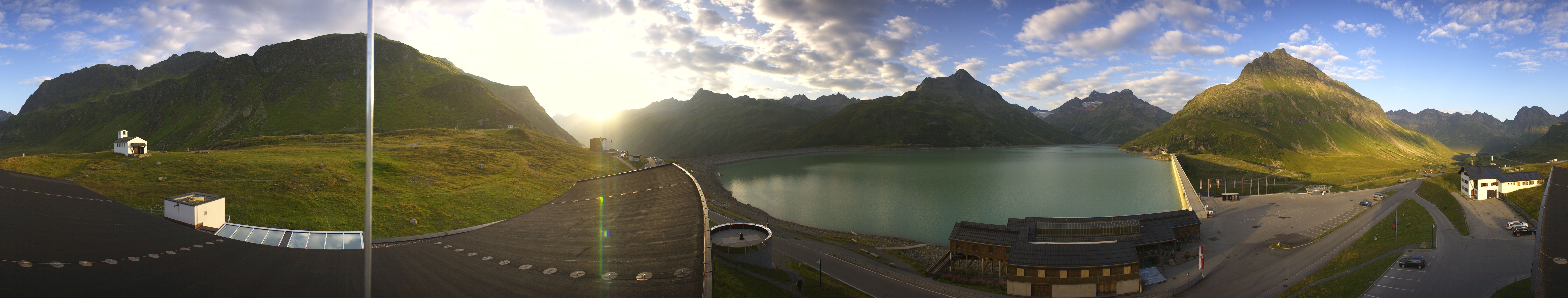 Archiv Foto Webcam Bielerhöhe: Silvretta Stausee