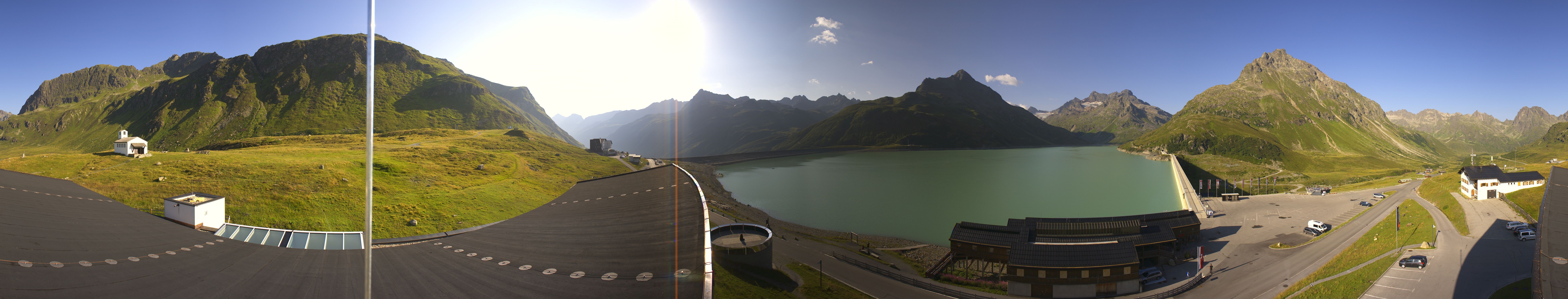 Archiv Foto Webcam Bielerhöhe: Silvretta Stausee