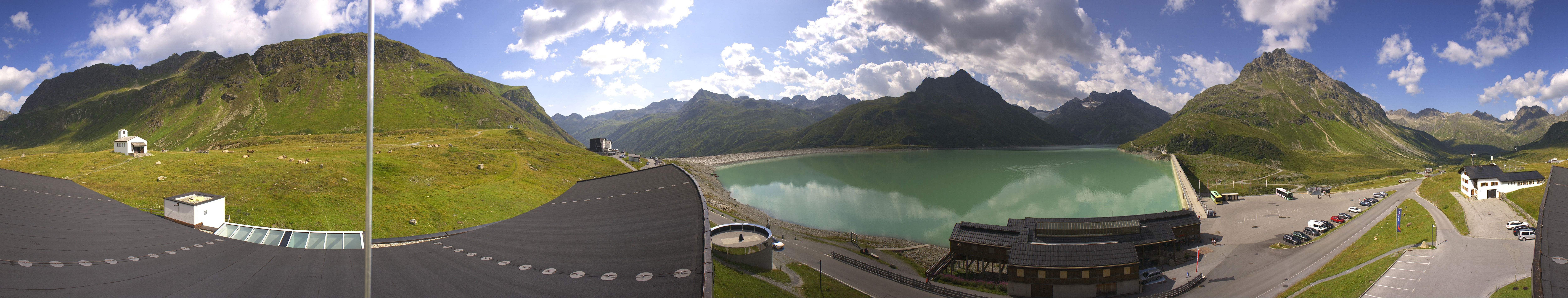 Archiv Foto Webcam Bielerhöhe: Silvretta Stausee