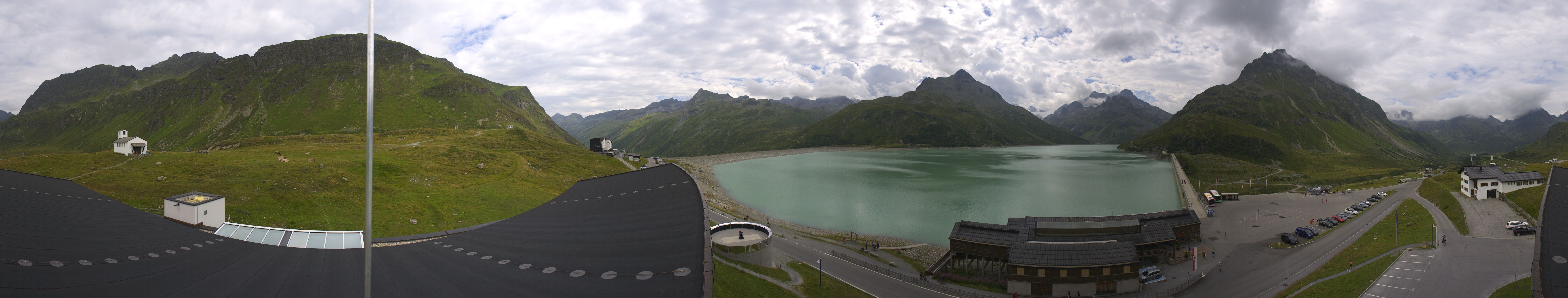 Archiv Foto Webcam Bielerhöhe: Silvretta Stausee