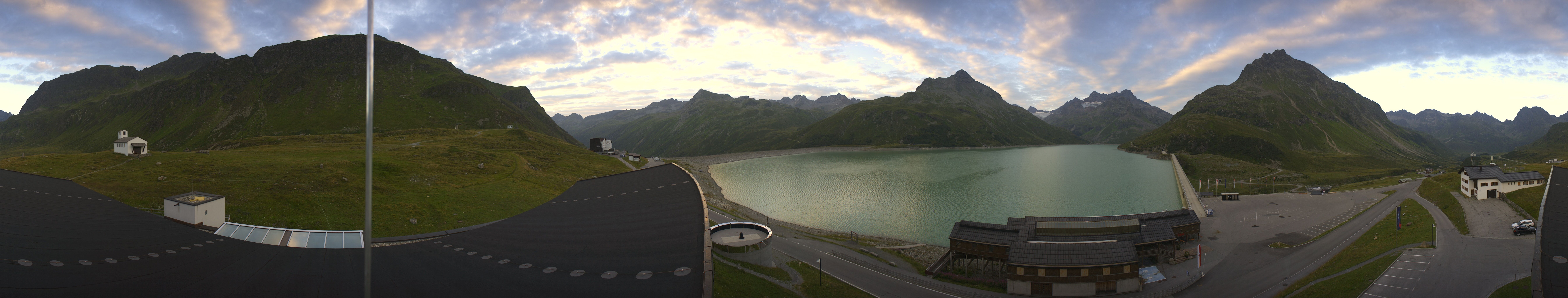 Archiv Foto Webcam Bielerhöhe: Silvretta Stausee
