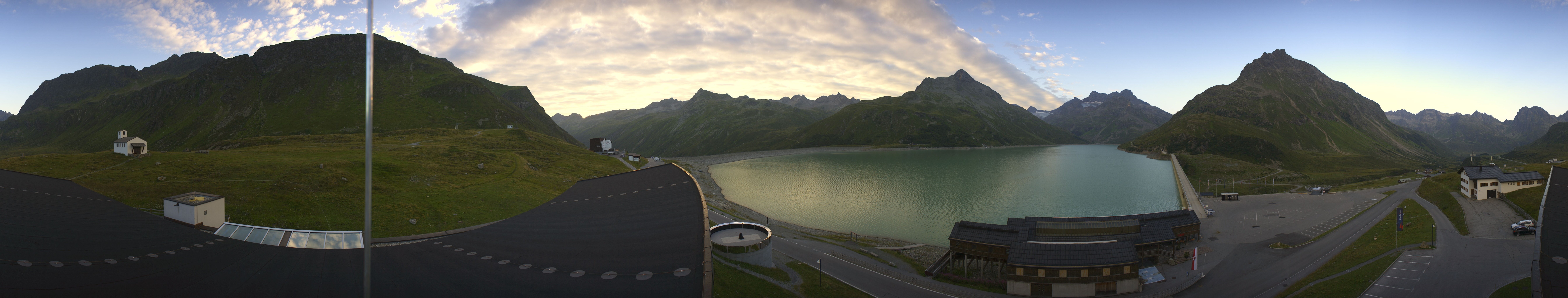 Archiv Foto Webcam Bielerhöhe: Silvretta Stausee