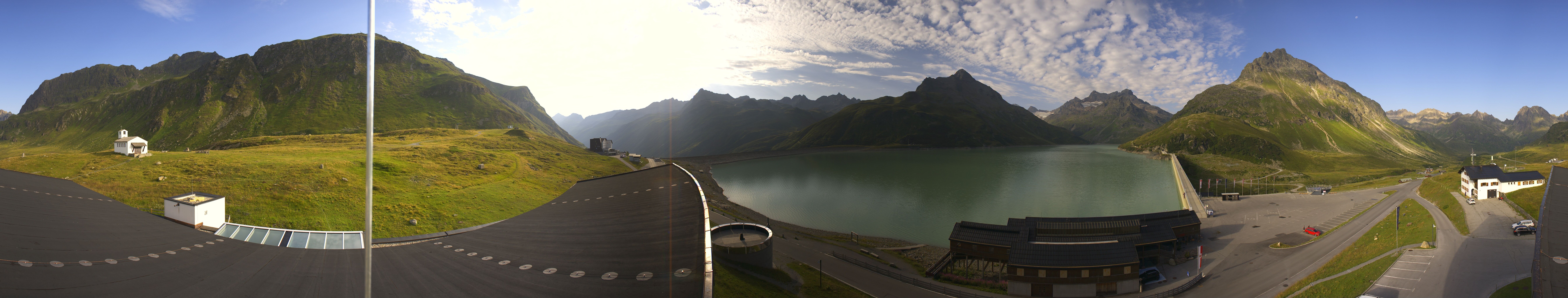 Archiv Foto Webcam Bielerhöhe: Silvretta Stausee