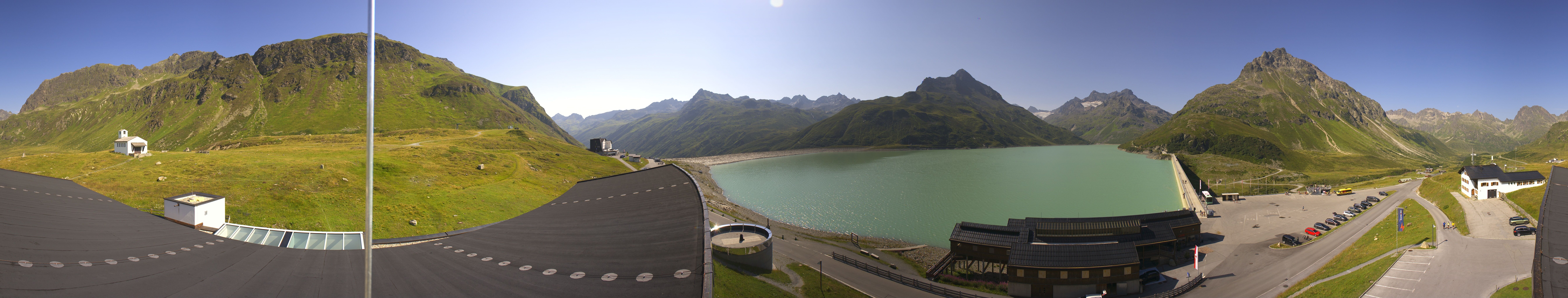 Archiv Foto Webcam Bielerhöhe: Silvretta Stausee