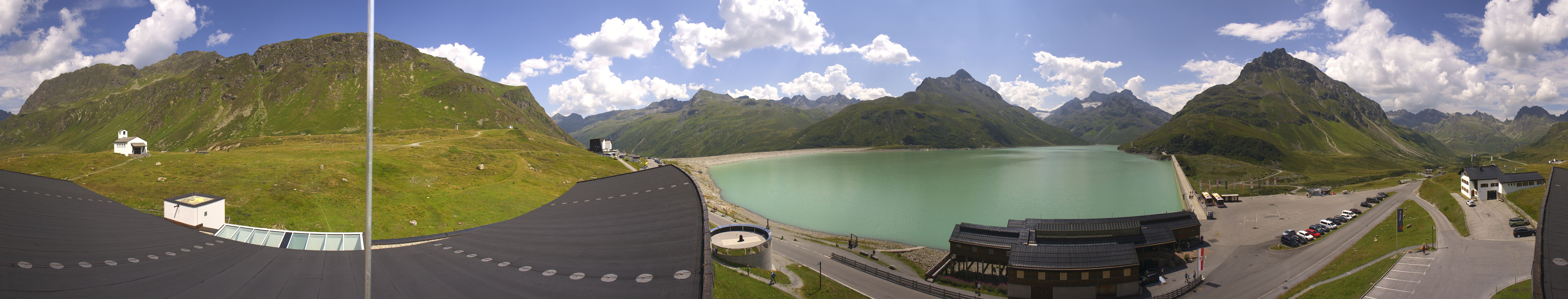 Archiv Foto Webcam Bielerhöhe: Silvretta Stausee